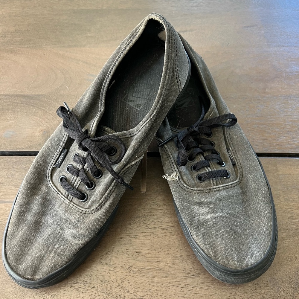 Vans Grey and Black Lace up 10.5 men’s